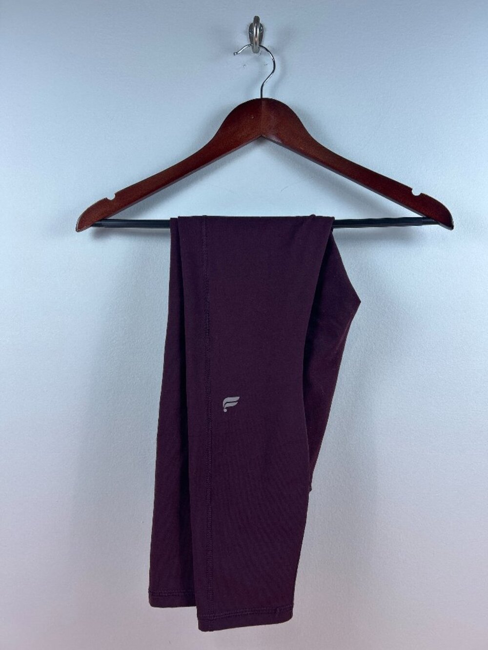 Fabletics PowerHold High-Waist Leggings Plum Purple Pocket Women's Small